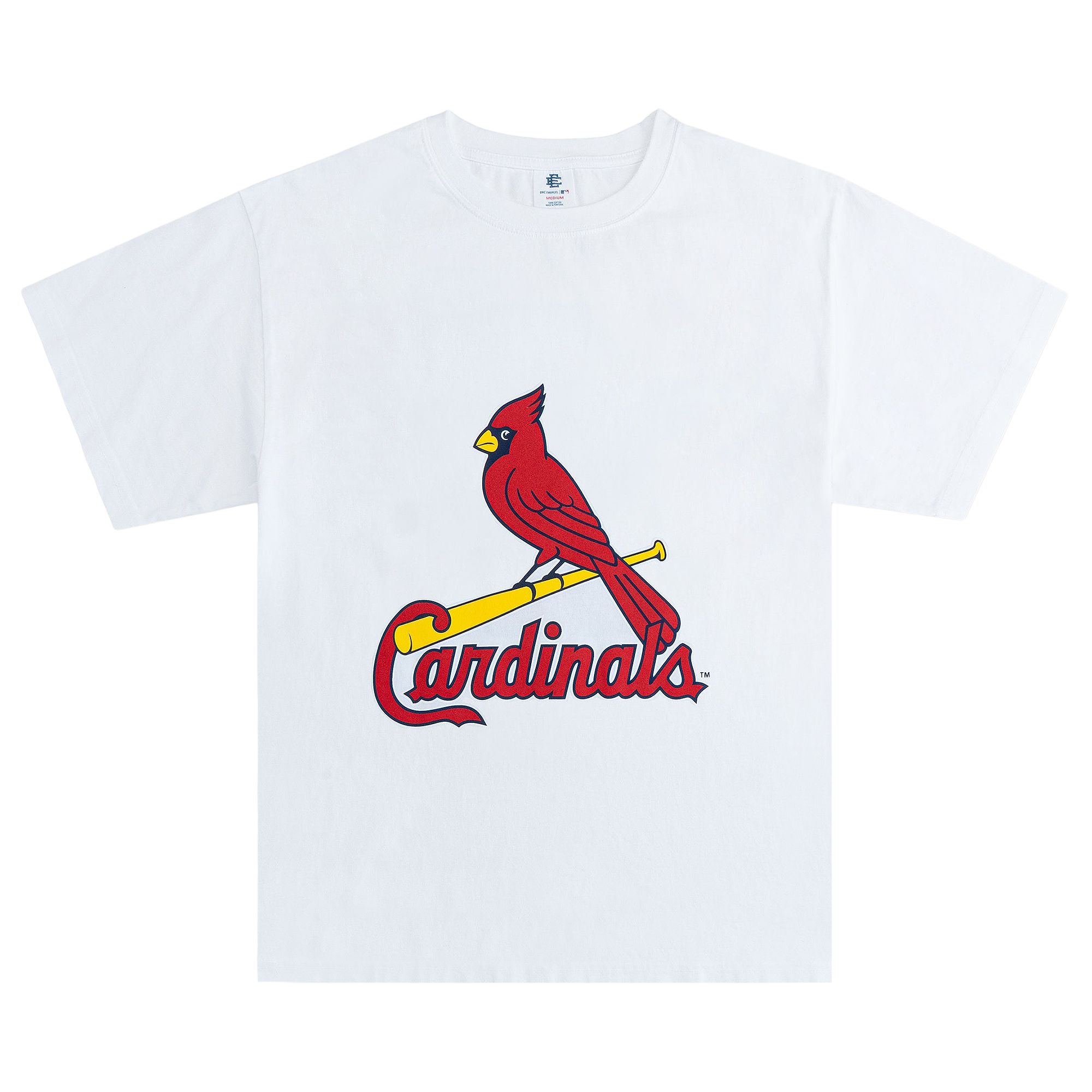 Pre-owned Eric Emanuel Ee Cardinals T-shirt 'white' | Men's Size M