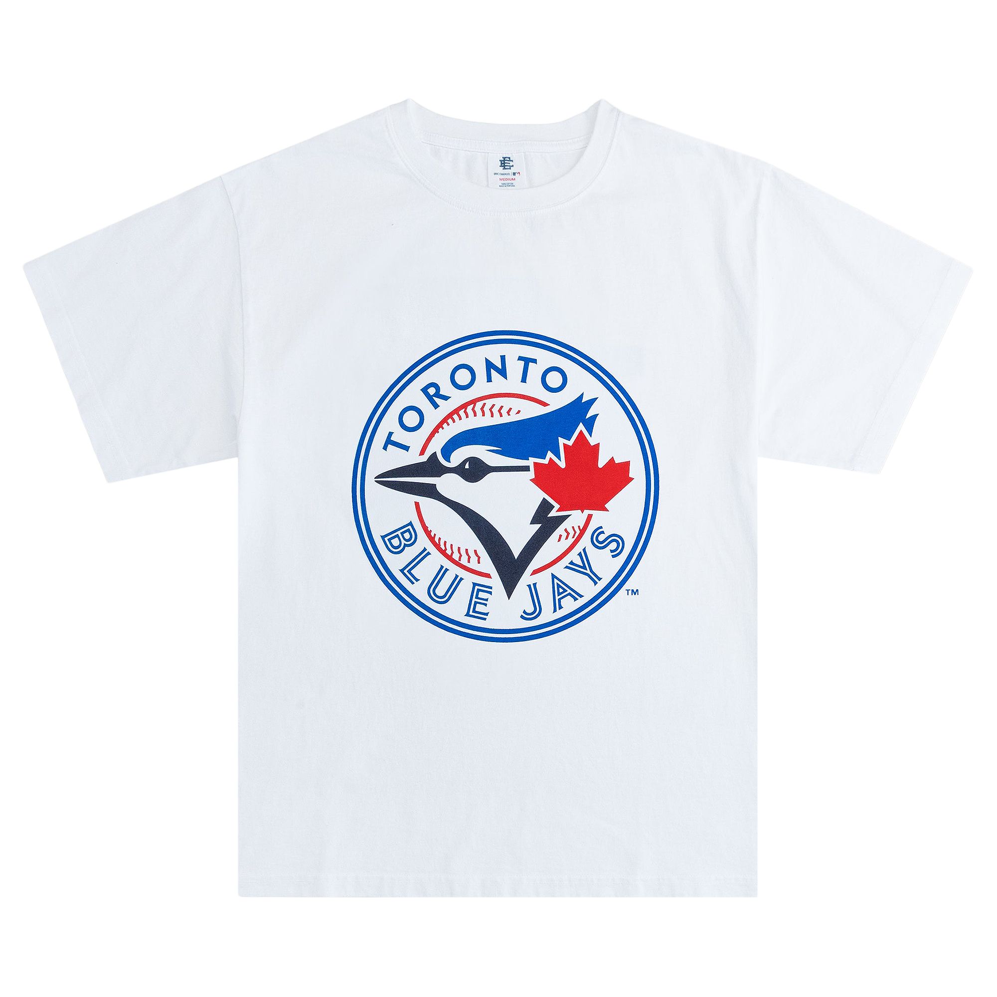 Pre-owned Eric Emanuel Ee Blue Jays T-shirt 'white' | Men's Size M