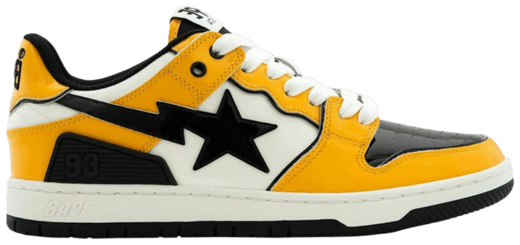 BAPE Sk8 Sta Orange Black White