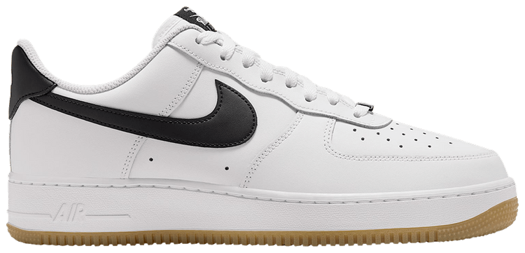 Nike Air Force 1 07 White Gum Light Brown Black
