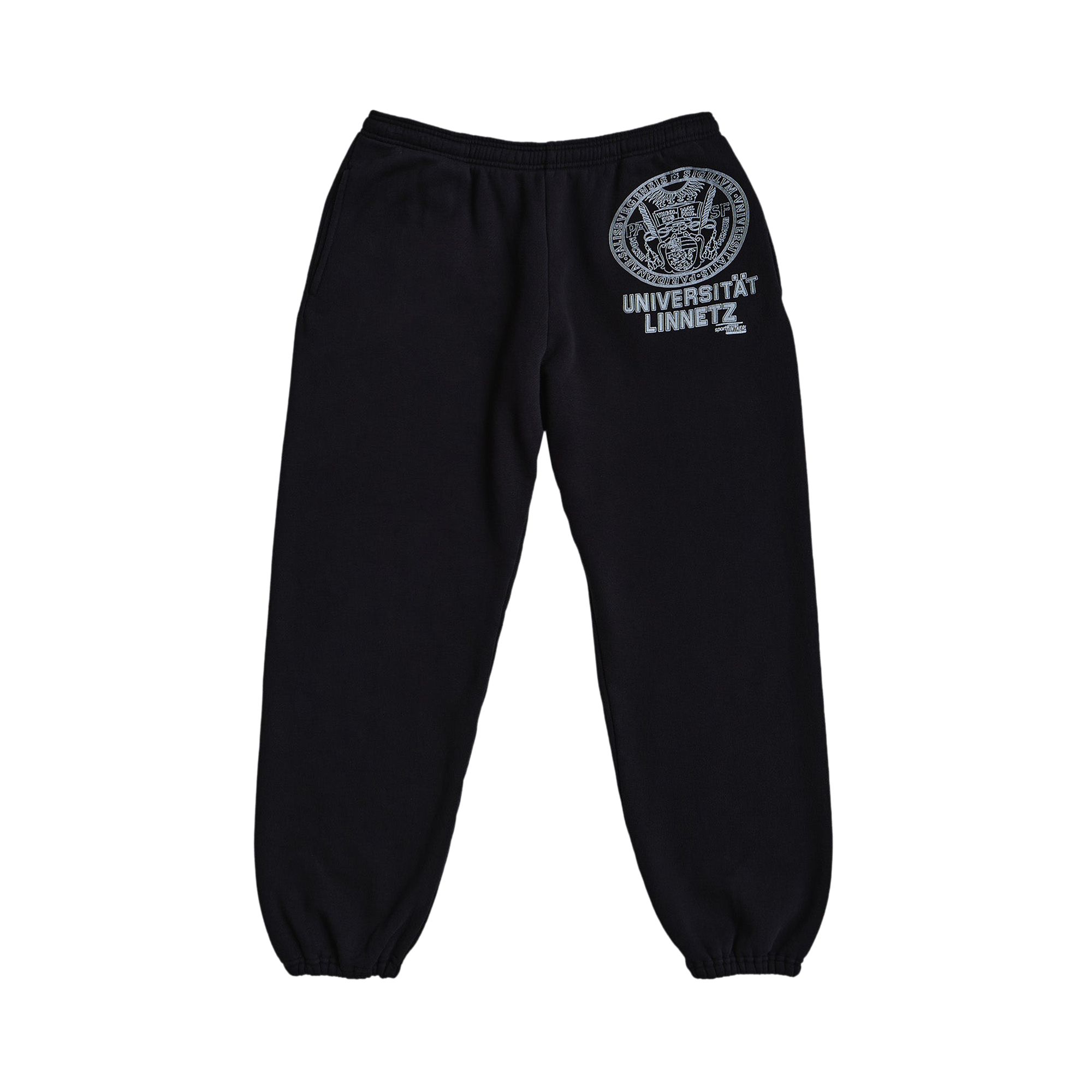 Pre-owned Erl University Sweatpants Knit 'black' | Men's Size M
