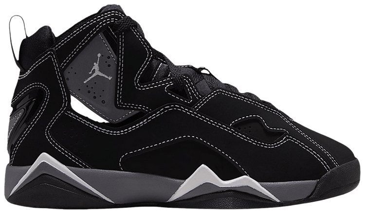 Nike Jordan True Flight GS Black Light Graphite Metallic Silver