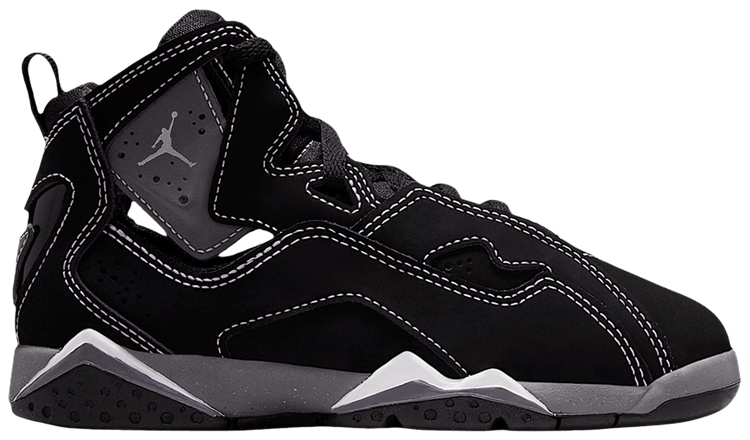 Air Jordan Jordan True Flight PS Black Light Graphite Metallic Silver