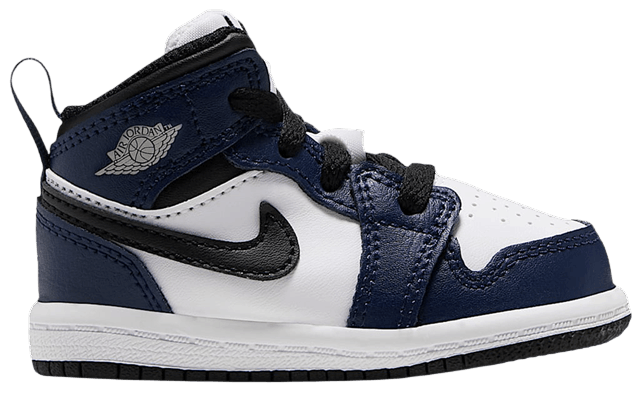 Air Jordan Jordan 1 Mid TD White College Navy White Tech Grey