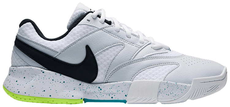 Nike Wmns Court Lite 4 Hardcourt Tennis White Volt Energy Black