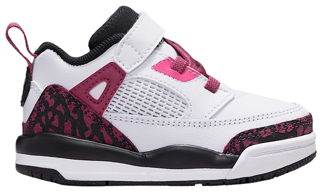 Air Jordan Jordan Spizike Low TD White Sweet Beet Desert Pink Off Noir