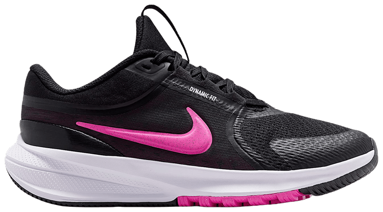 Nike Star Runner 5 GS Black Anthracite White Laser Fuchsia