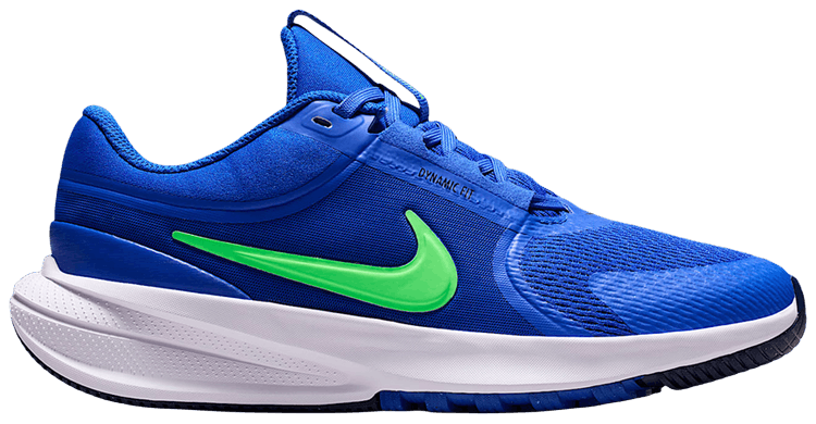Nike Star Runner 5 GS Racer Blue Midnight Navy Illusion Green