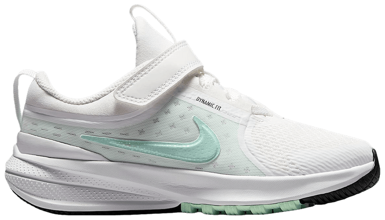 Nike Star Runner 5 PS Summit White Black Barely Green Arctic Green