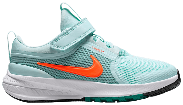 Nike Star Runner 5 PS Glacier Blue Energy Black Total Orange