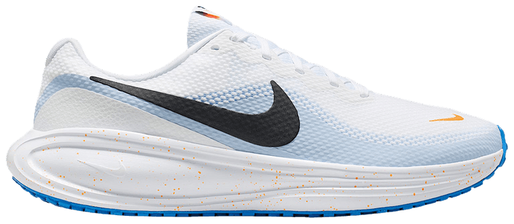 Nike Revolution 8 Road Wide White Hydrogen Blue Blue Crystal Off Noir