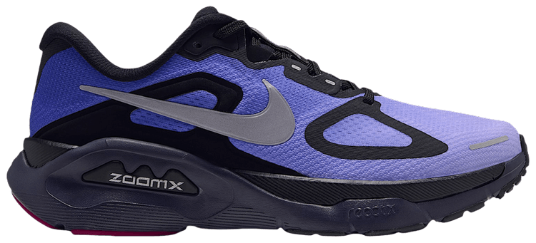Nike Wmns Structure Plus Road Black Persian Violet Purple Pulse Metallic Silver
