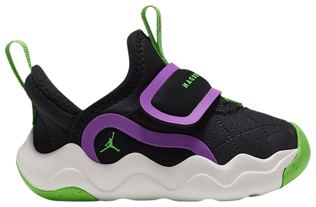 Air Jordan Jordan 2372 Easyon TD Black Laser Purple Summit White Scream Green