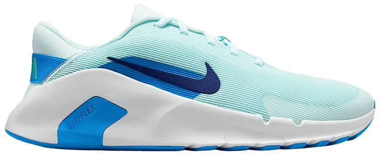Nike Flex Train Workout Glacier Blue Photo Blue Off White Deep Royal Blue