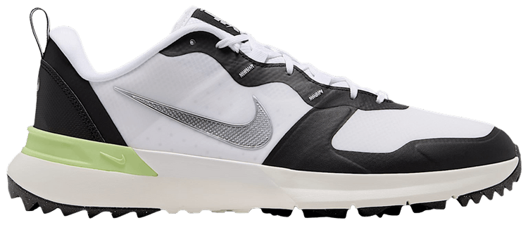 Nike Tempo G Golf White Black Light Lemon Twist Metallic Silver