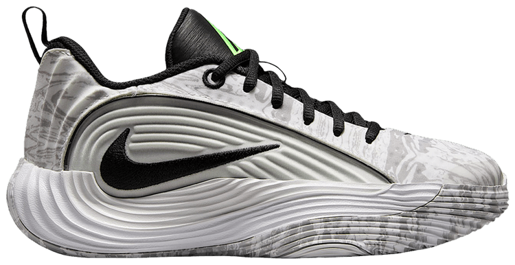 Nike Giannis Immortality 5 GS White Off White Light Smoke Grey Metallic Silver