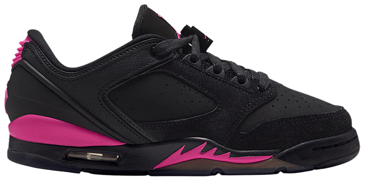 Air Jordan Sixty Plus Low GS Black Anthracite Laser Fuchsia