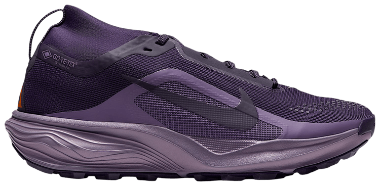 Nike Wmns Acg Pegasus Trail GORE TEX Waterproof Trail Purple Dynasty Violet Dust Safety Orange Light Orewood Brown