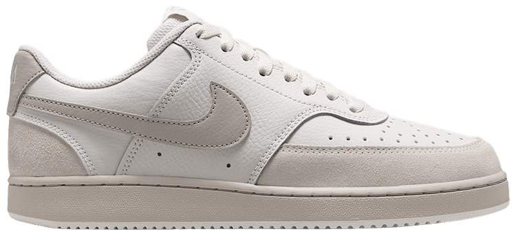Nike Wmns Court Vision Low Suede Phantom Cream Ii