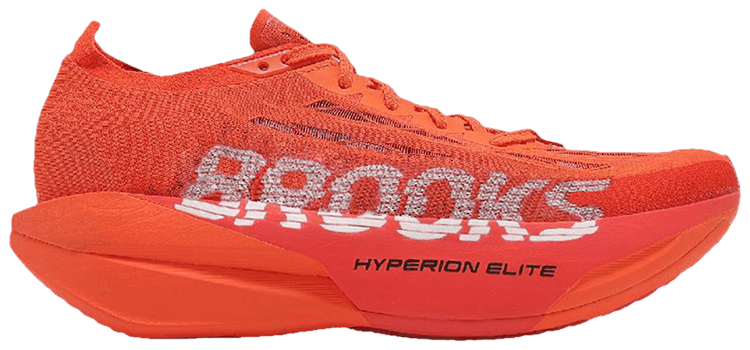Brooks Hyperion Elite 6 Tigerlily Red White