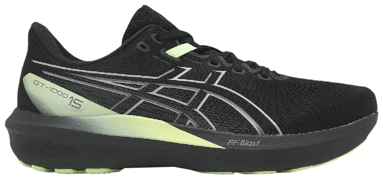 ASICS GT 1000 15 Black Illuminate Yellow