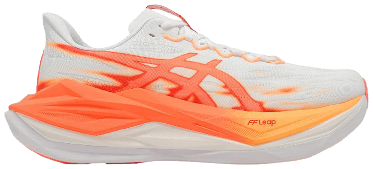 ASICS Superblast 3 White Orange Glow
