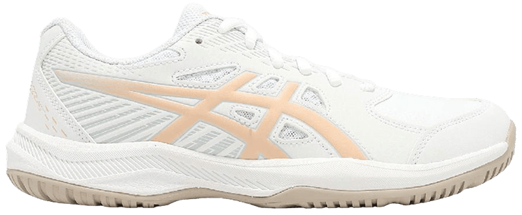 ASICS Wmns Court Slide 4 White Cantaloupe