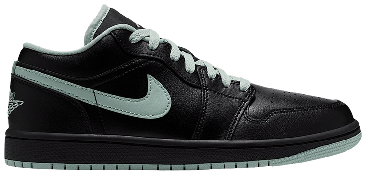 Air Jordan Wmns 1 Low Black Pistachio Frost