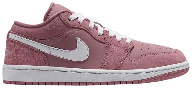 Air Jordan Wmns 1 Low Rust Pink Rust Pink White