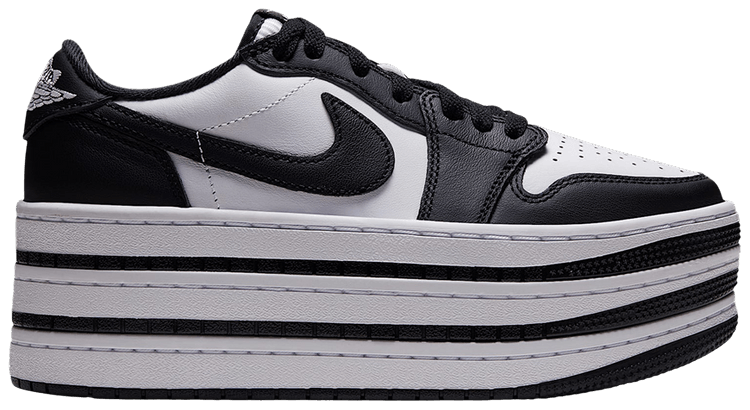 Air Jordan Wmns 1 Triple Stack Black White