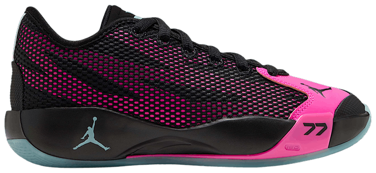 Air Jordan Luka 77 GS Black Laser Fuchsia Bleached Turquoise