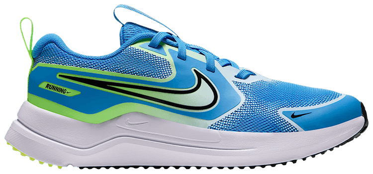 Nike Cosmic Runner GS Light Current Blue Glacier Blue Lemon Venom Black
