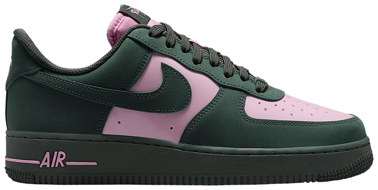 Nike Wmns Air Force 1 07 SE Camo Green Pink Rise