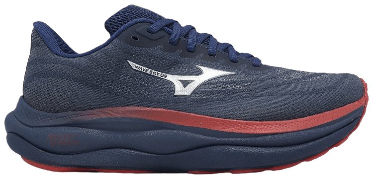 Mizuno Wave Sky 9 Super Wide Navy Red