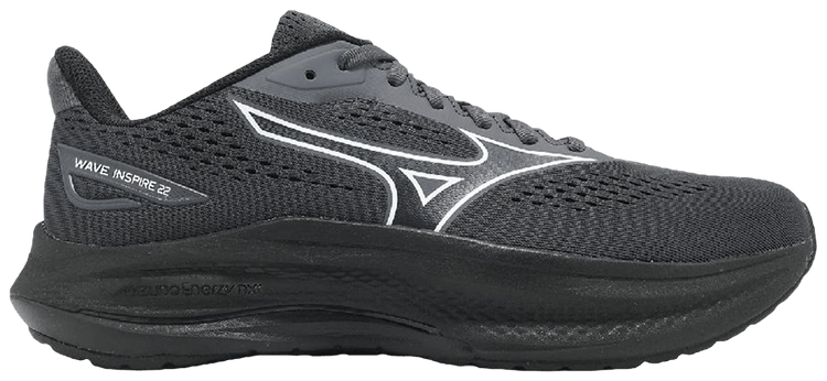 Mizuno Wave Inspire 22 Super Wide Black Grey
