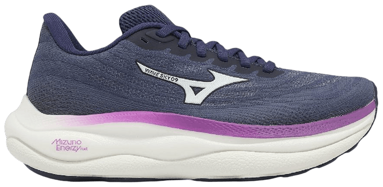Mizuno Wmns Wave Sky 9 Super Wide Navy White