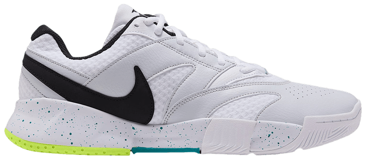 Nike Court Lite 4 Tennis White Volt Energy Black