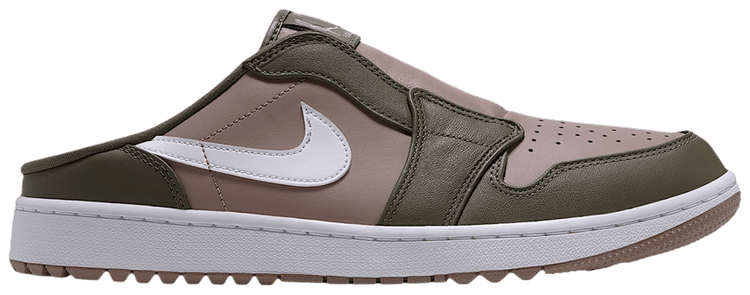 Air Jordan Mule Golf Medium Olive Khaki White