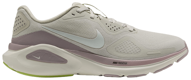 Nike Wmns Structure 26 Road Light Bone Silver Lilac Particle Rose Sail