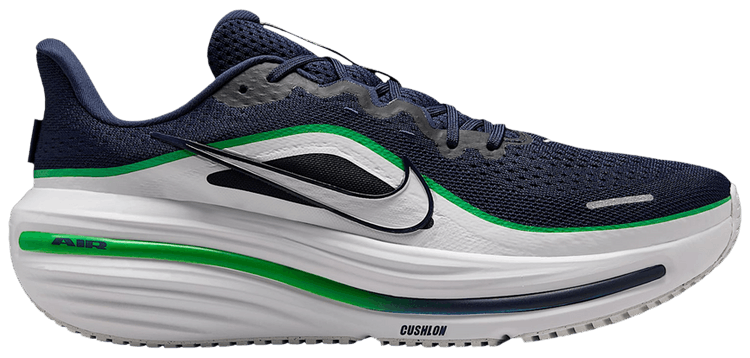 Nike Winflo 12 Road Wide Midnight Navy Green Spark Summit White