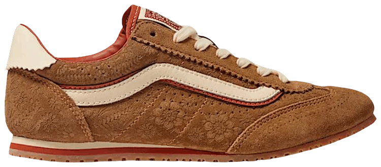 Vans Super Lowpro Dia De Los Muertos Deer Brown Burnt Orange
