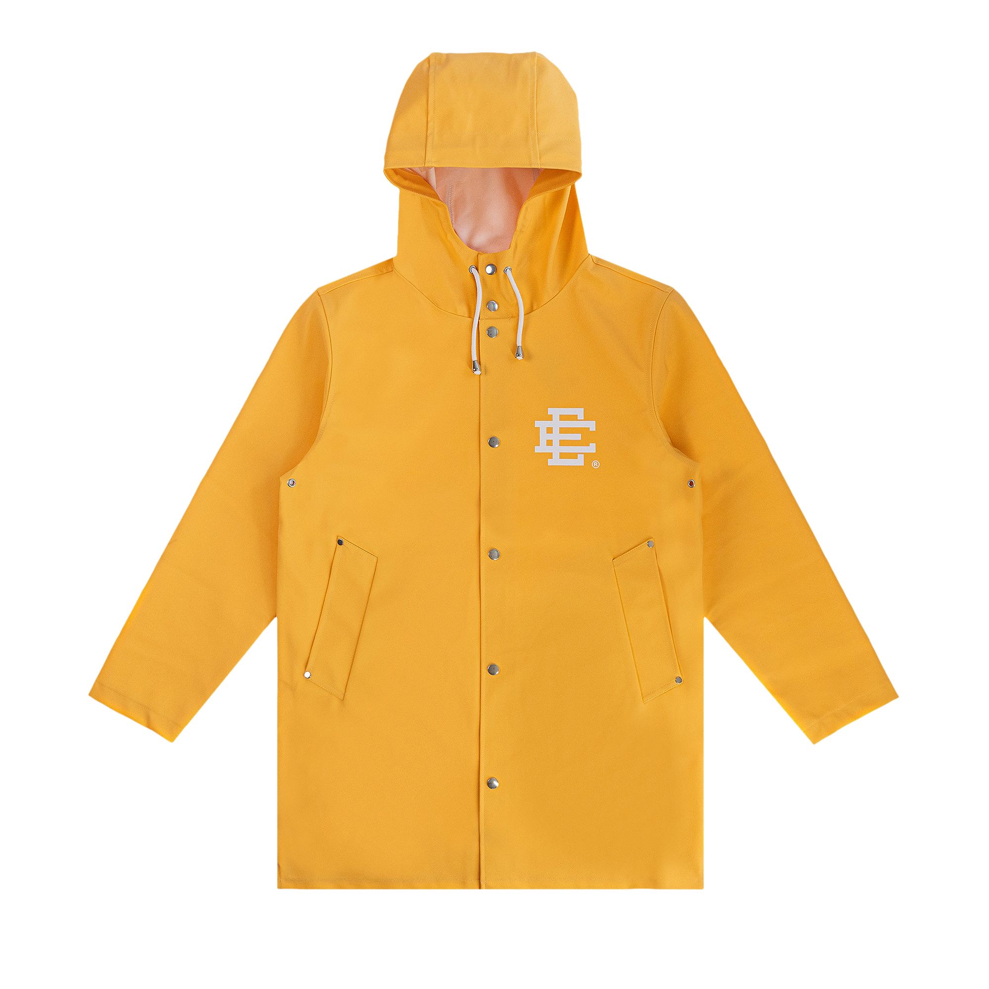 Pre-owned Eric Emanuel Ee Raincoat 'yellow' | Men's Size Xl