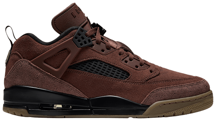 Air Jordan Spizike Low Fauna Brown Black Gum Dark Brown Pearl White