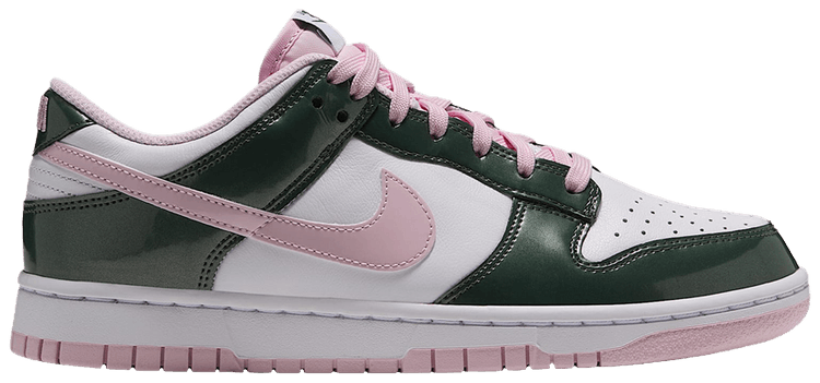 Nike Wmns Dunk Low SE White Camo Green Pink Foam