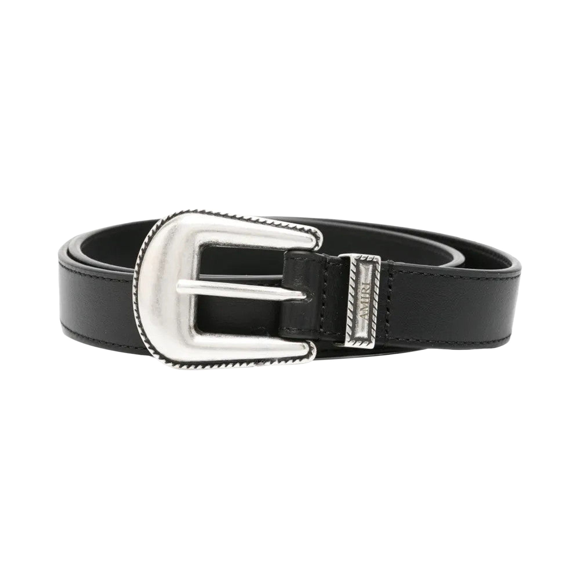 Pre-owned Amiri Western Belt 'black Nickel' | Men's Size Onesize