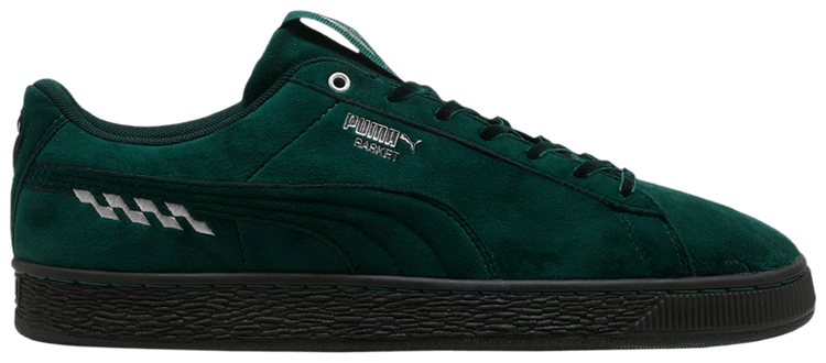 Puma x Aston Martin Aramco F1 Team Basket Uk Green Lux Silver