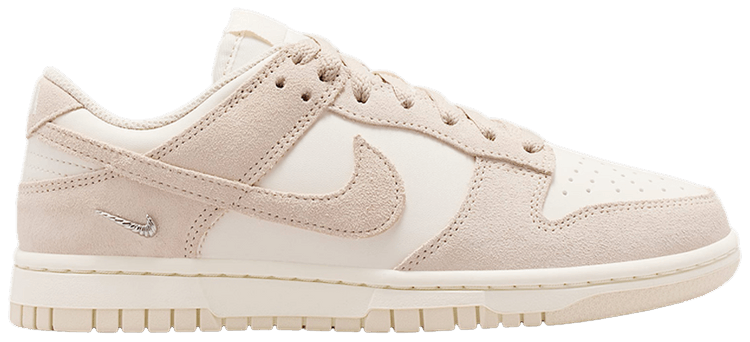 Nike Wmns Dunk Low Suede Pearl White Pale Ivory