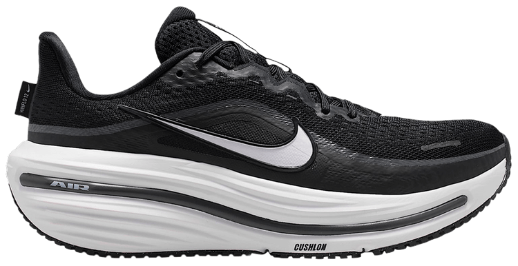 Nike Wmns Winflo 12 Road Wide Black Dark Smoke Grey White