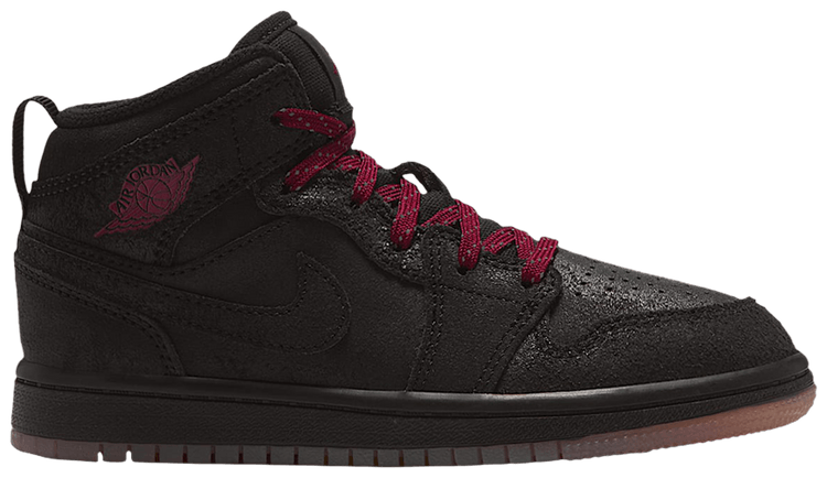 Air Jordan 1 Mid SE PS Black