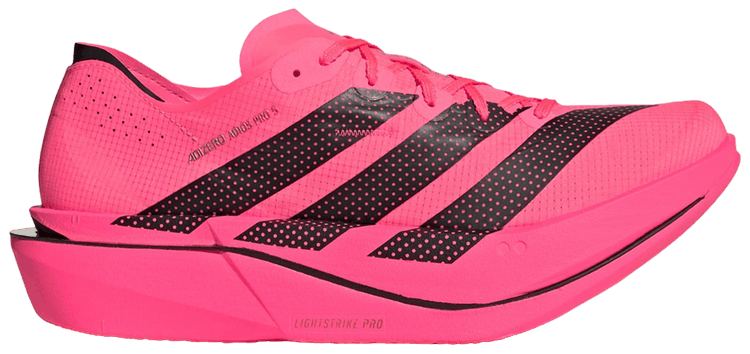 adidas Adios Pro 5 Solar Turbo Core Black Lucid Red